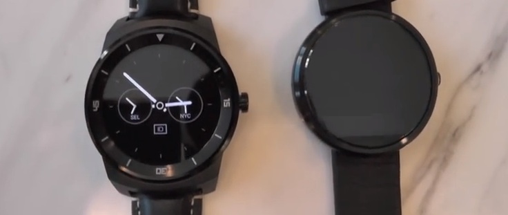 comparaison LG G watch contre Moto 360