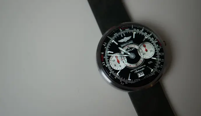 cadran breitling pour montre connectée android wear