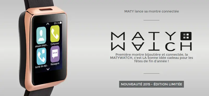 Montre connectée Maty Watch