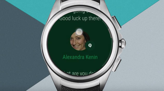 interface android wear 2.0