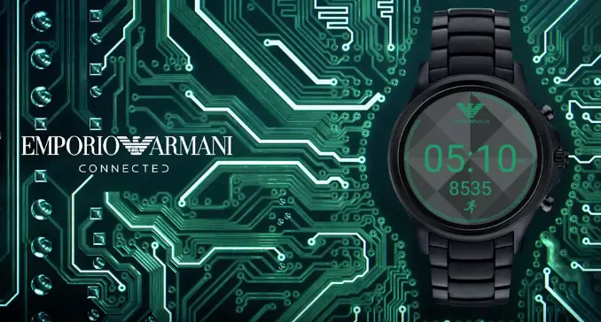 emporio armani orologio connesso all'usura di Android