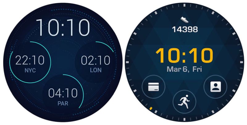 cadrans android wear 2.0 Porsche Design Huawei Smartwatch
