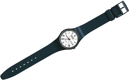 première montre swatch