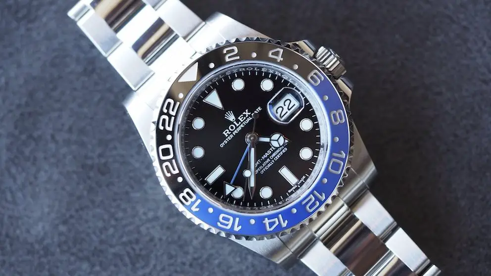 Montre Rolex Batman GMT Master 2