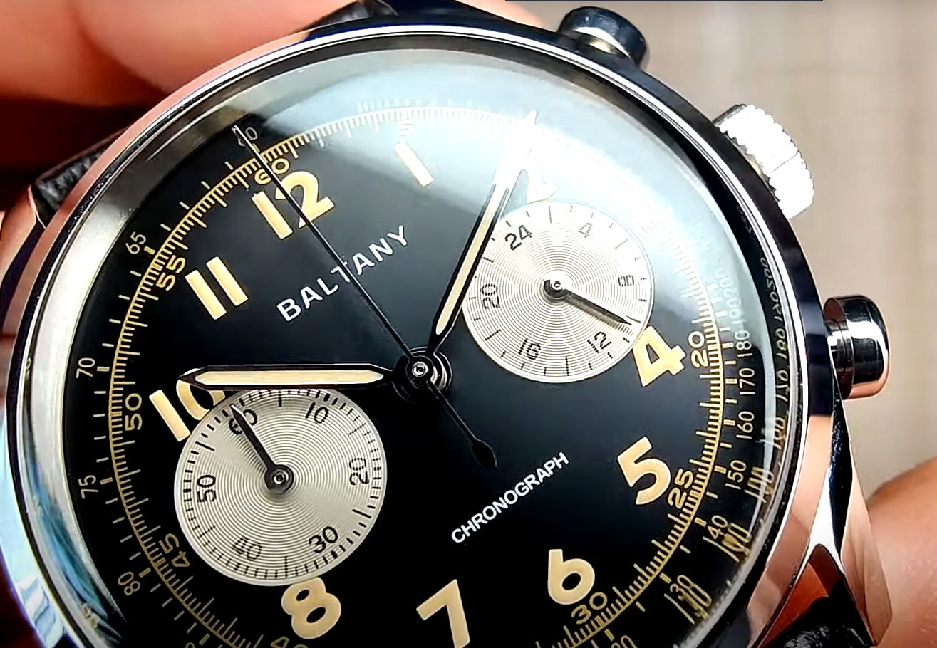 Baltany Retro Panda Chronograph S5034