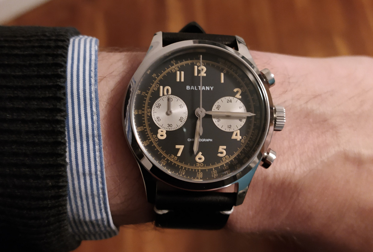 Baltany Retro Panda Chronograph S5034