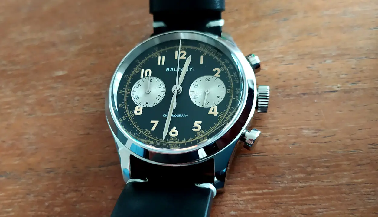 Baltany Retro Panda Chronograph S5034