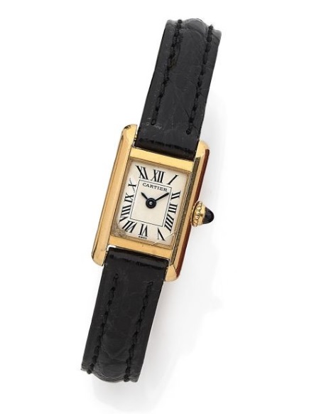 montre cartier mini-tank