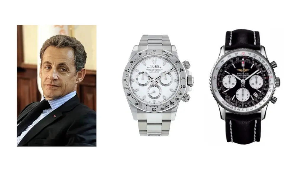 montres de Nicolas Sarkozy
