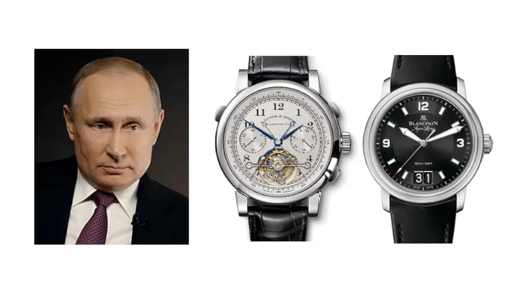 montres de Vladimir Poutine