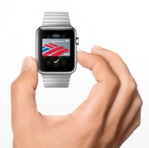 Apple Pay sur la montre Apple Watch