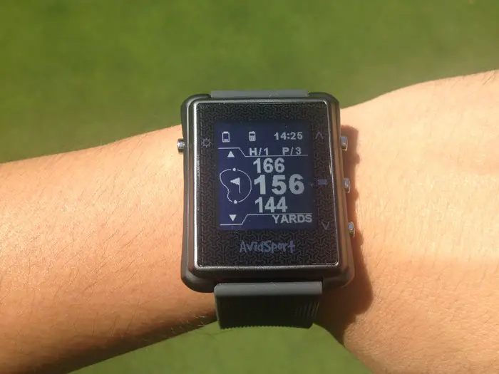 Montre connectée Avid pour le Golf