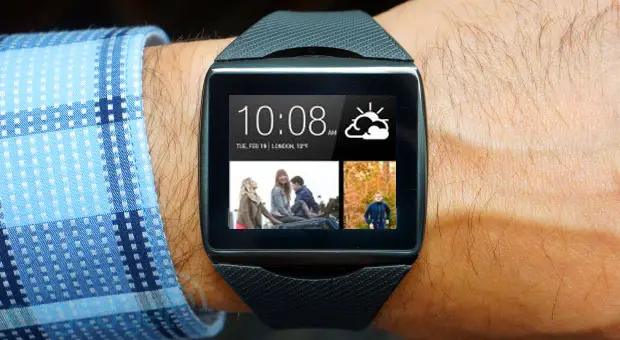Le prototype d'une montre connectée HTC