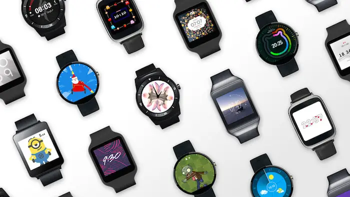 Les différents cadrans de Android Wear 5