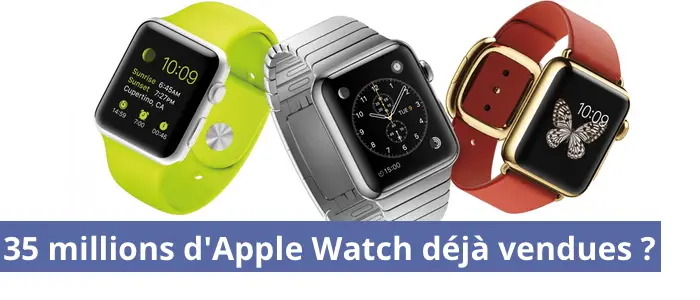 apple watch ventes