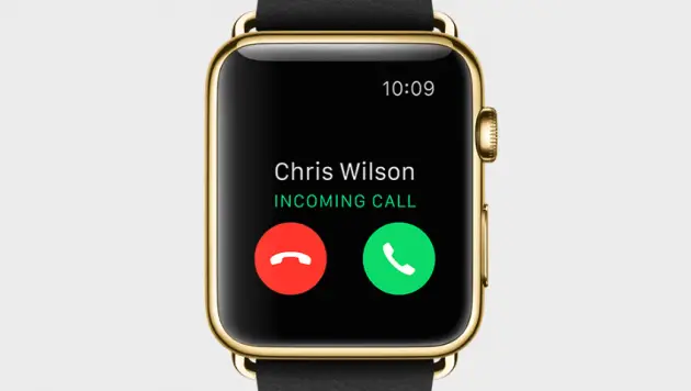 apple watch appel téléphonique