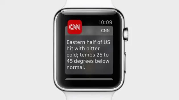 apple watch notification cnn