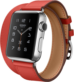 apple watch bracelet hermes double rouge