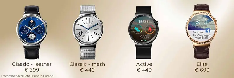 huawei-watch-disponibilité-prix