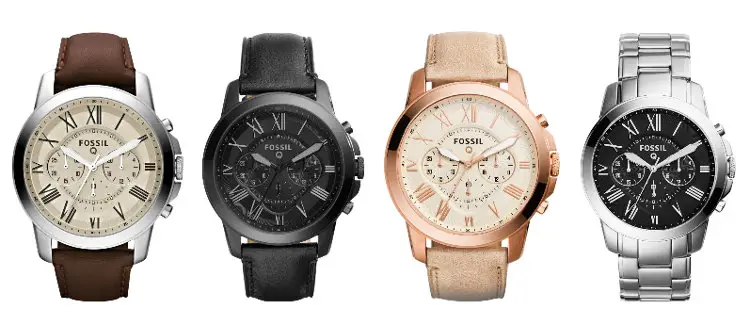 Gamme de montres connectées Fossil Q Grant