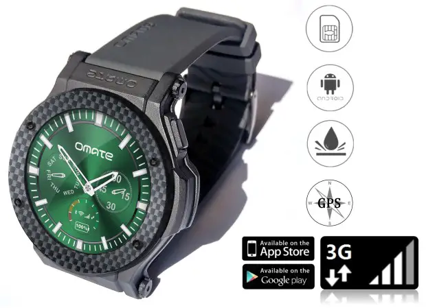 Omate Rise : montre connectée avec carte SIM