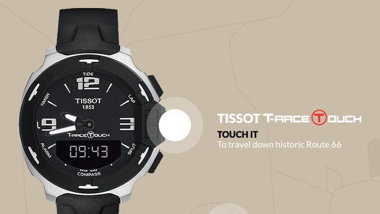 Montre tissot t-touch