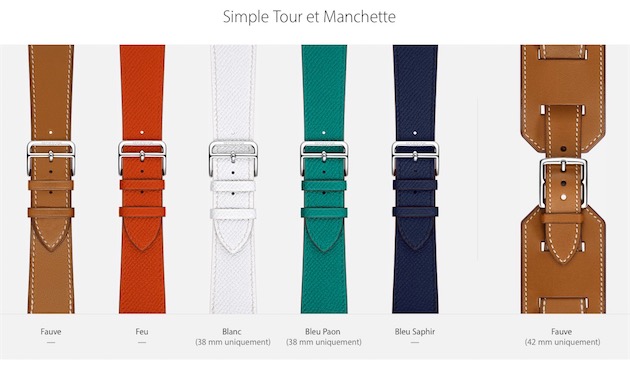 bracelet Hermès pour Apple Watch