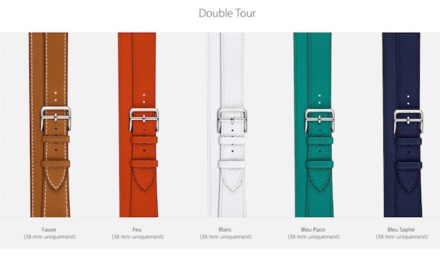 bracelet Hermès pour Apple Watch
