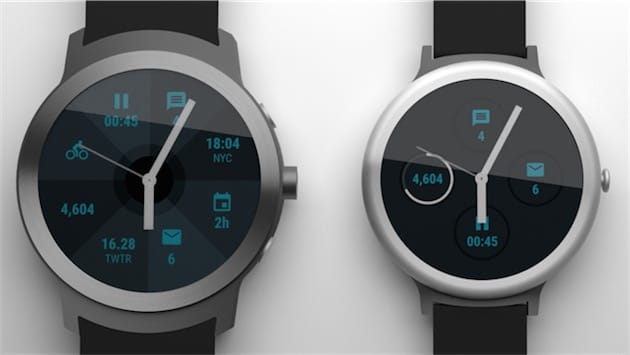 montres connectées nexus google