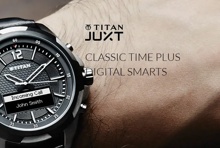 Montre connectée titan juxt