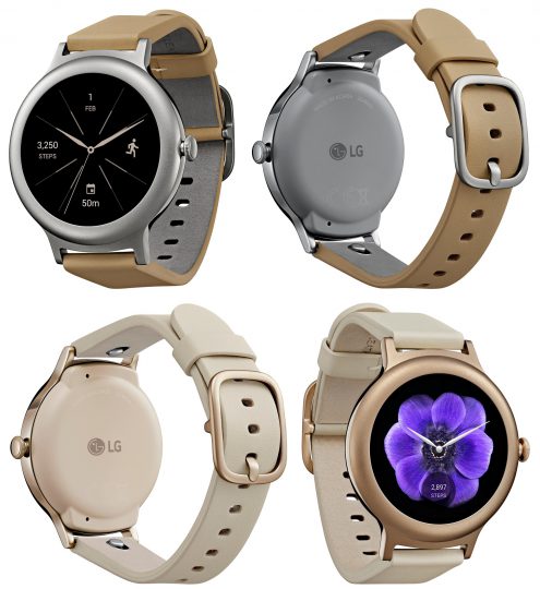 lg atch style, montre connectée android wear 2