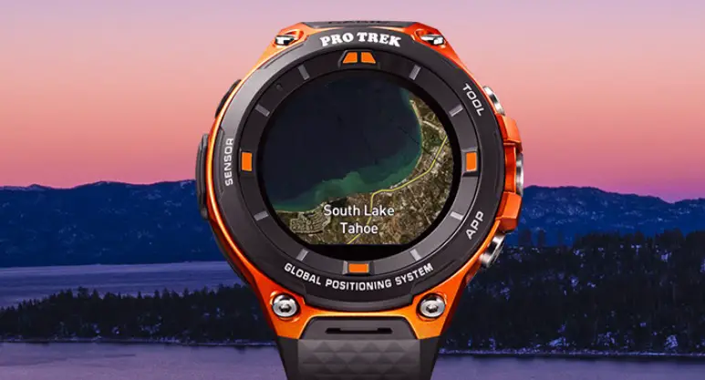 pro trek smart casio gps