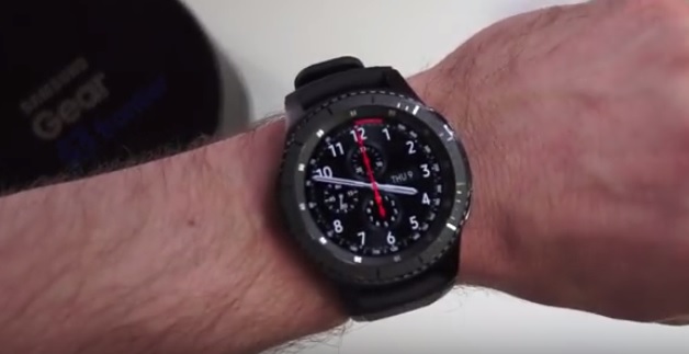 vidéo de la samsung gear S3