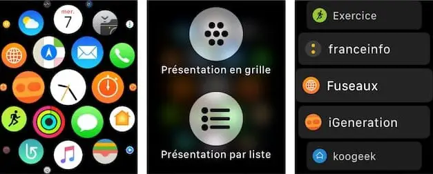 nuage d'application grille