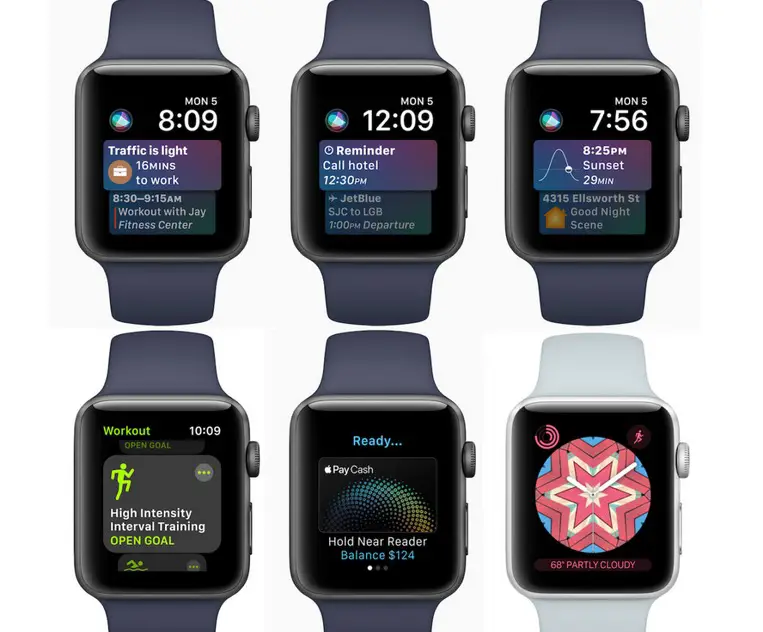 apple watch watchos4