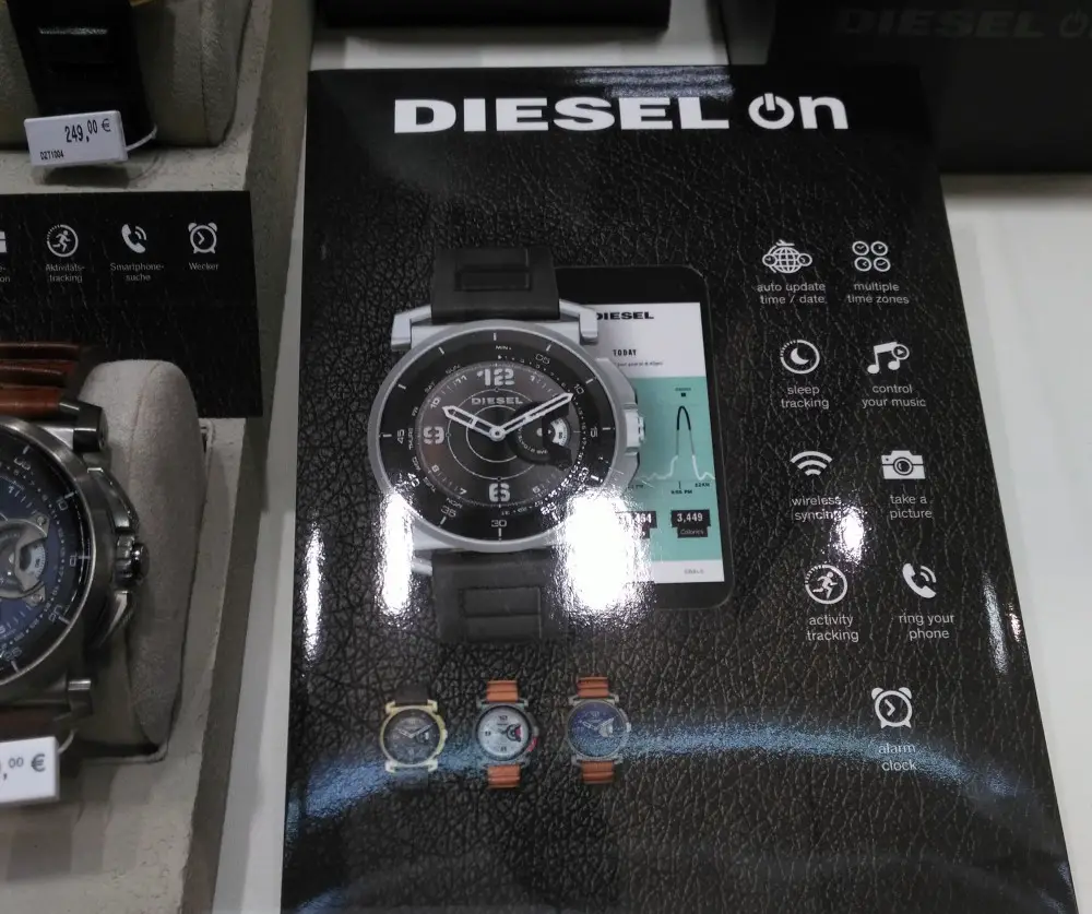 acheter montre diesel on