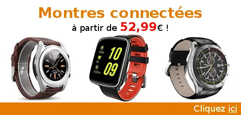 montres connectées pas chères