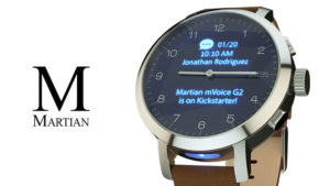 martian mvoice g2 montre connectée