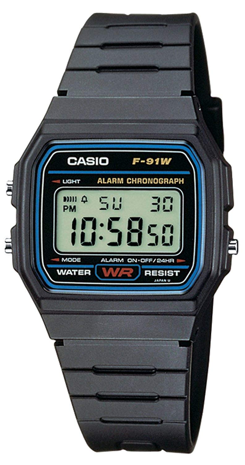 Montre Casio F91-W un classique indémodable