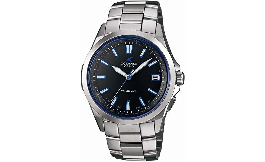 Montre solaire casio oceanus