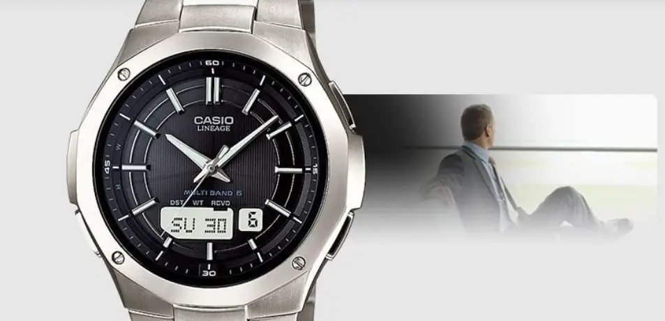 montre casio radio pilotée