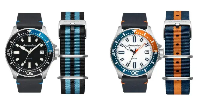 Des couleurs vives pour cette montre Spinnaker Spence