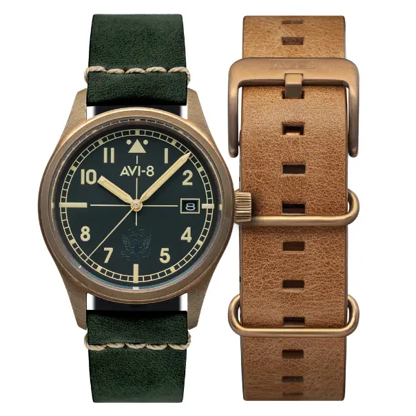 montre avi-8 flyboy bronze